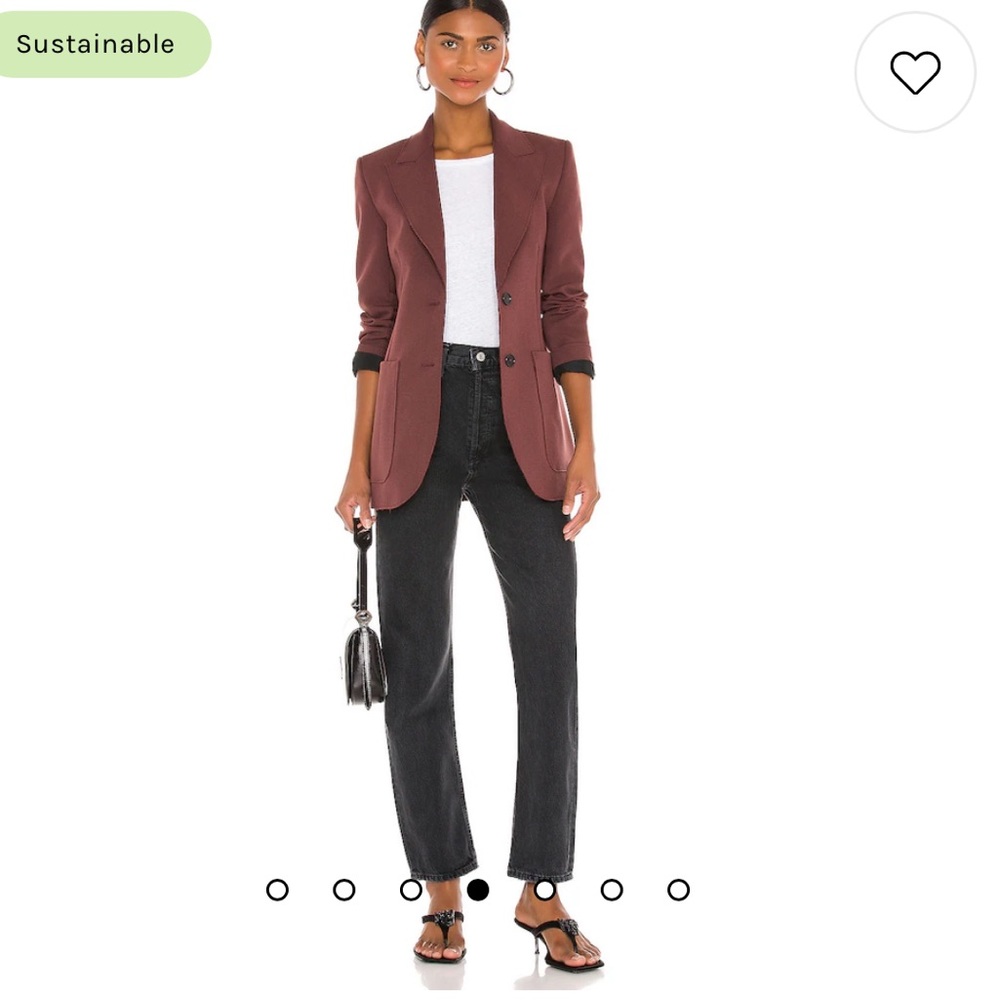 Agolde loose 90s denim jeans in black